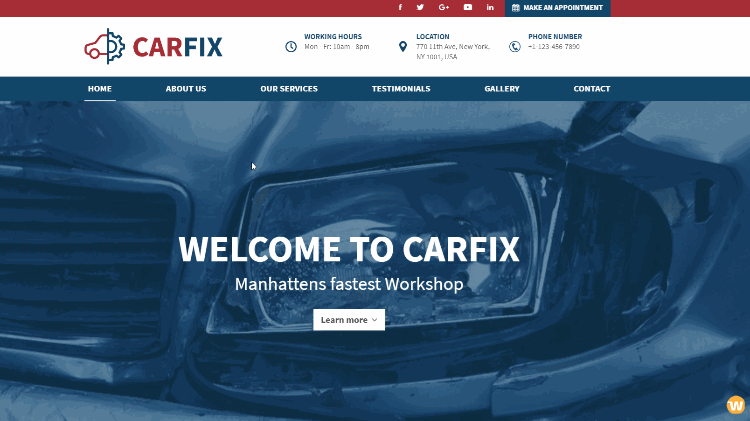 Sitejet - CarFix
