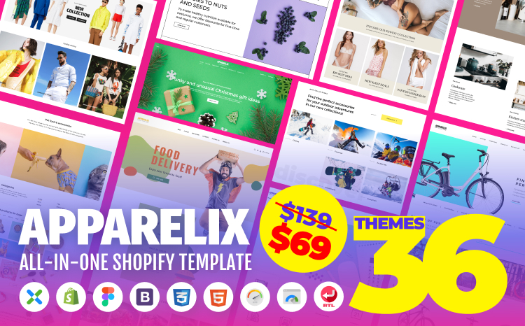 Apparelix - Clean Multipurpose Shopify Theme