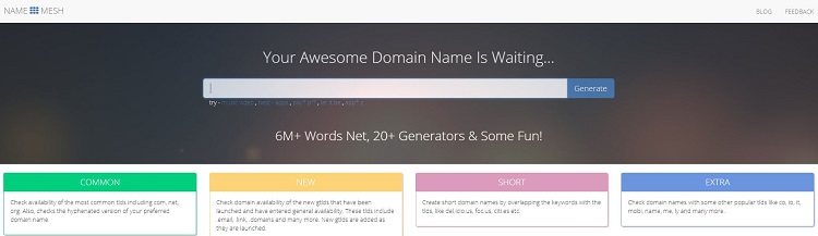 Domain Name Generators for Your