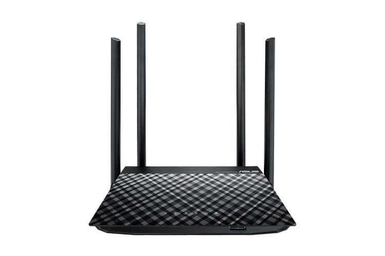 Asus RT-1300UHP router, which works fine for most home users. 