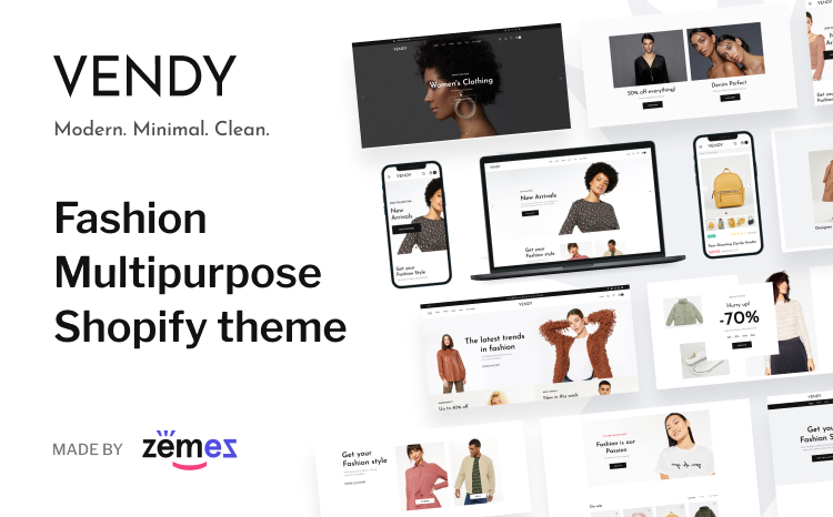 Vendy - Shopify Theme For Fashion
