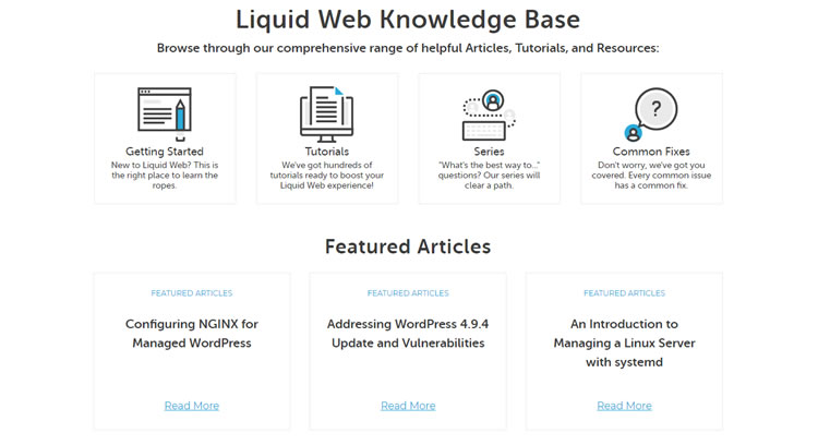 The LiquidWeb Knowledgebase 