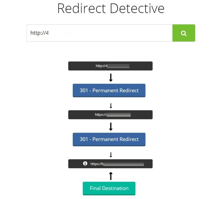Redirect Detective