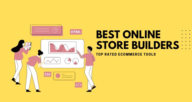 Different options in online store builders
