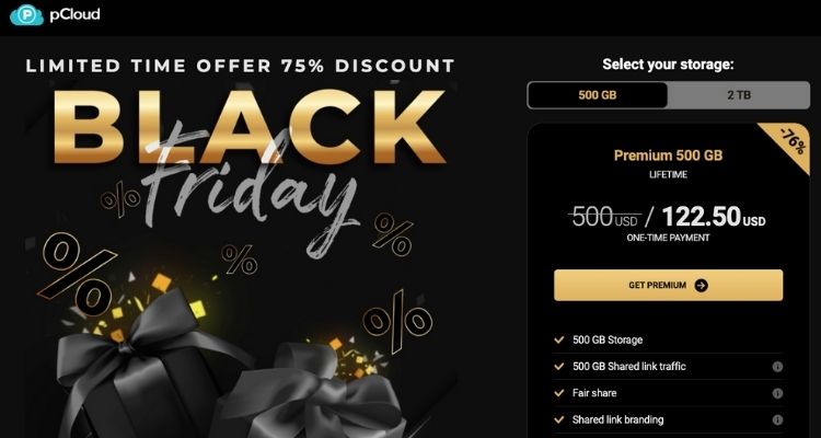 pCloud Black Friday deal