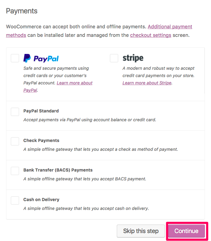 setting-up-payments-in-woocommerce