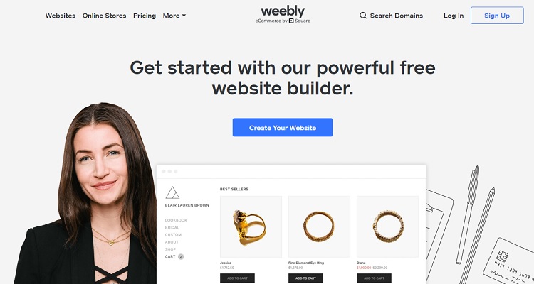 Weebly - an alternative to Shopify