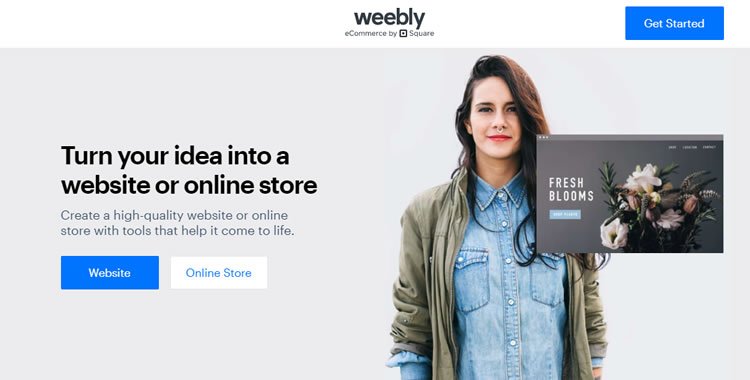 Weebly online store